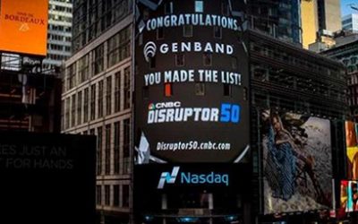 GENBAND Recognized as 2015 CNBC Disrupter 50